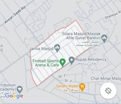 West Open - CORNER Plot - 160 Sq Yds - Block 19, WCHS, Gulshan e Iqbal