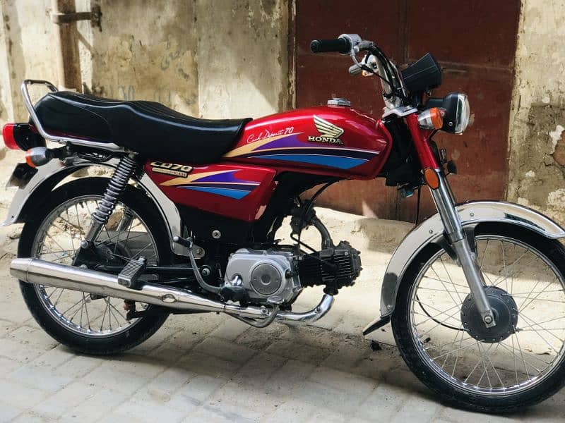 Honda CD 70 2006 Model Lush Condition 0