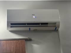 haier 1.5 ton ac no inverter for sale slightly used neat condition