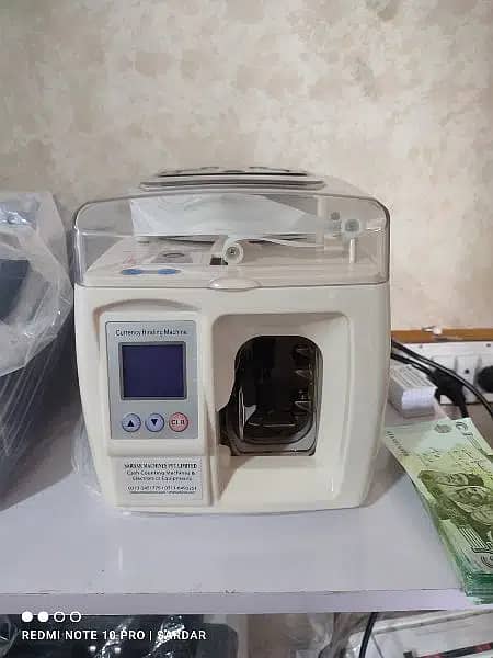 jali note pkrny wali machine /Cash currency note counting machine 3