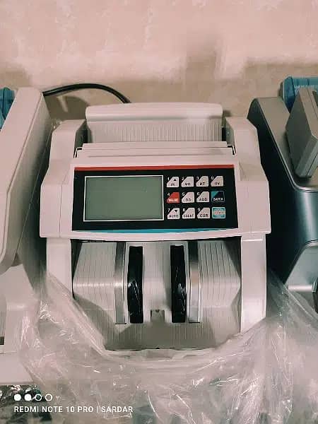 jali note pkrny wali machine /Cash currency note counting machine 12