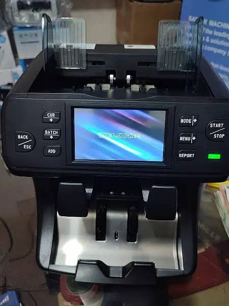 jali note pkrny wali machine /Cash currency note counting machine 14