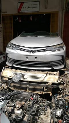 Corolla Gli,Xli,Grande,Yaris,Bonnet,Side Mirror,Fender,Lights,Bumpers