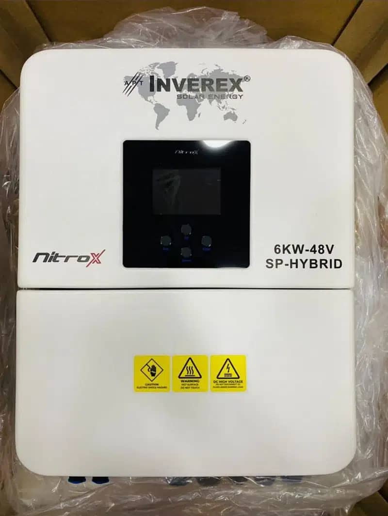 New INVEREX NITROX - 8KW - 6KW - 12kw - Hybrid Solar Inverter System 4