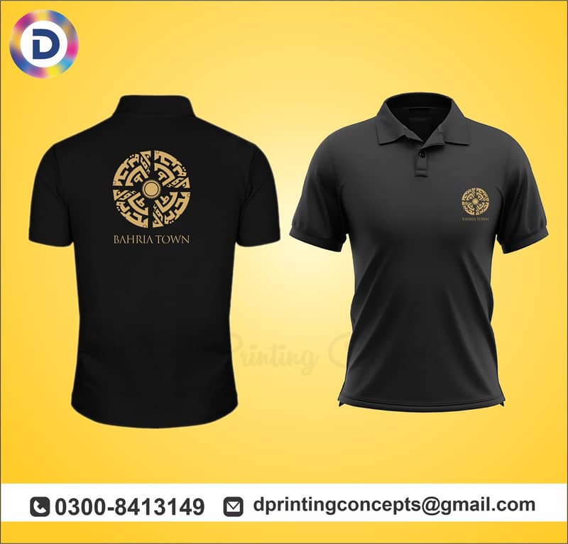 Customize Shirt Printing / Polo Shirt Printing / T Shirt Printing 1