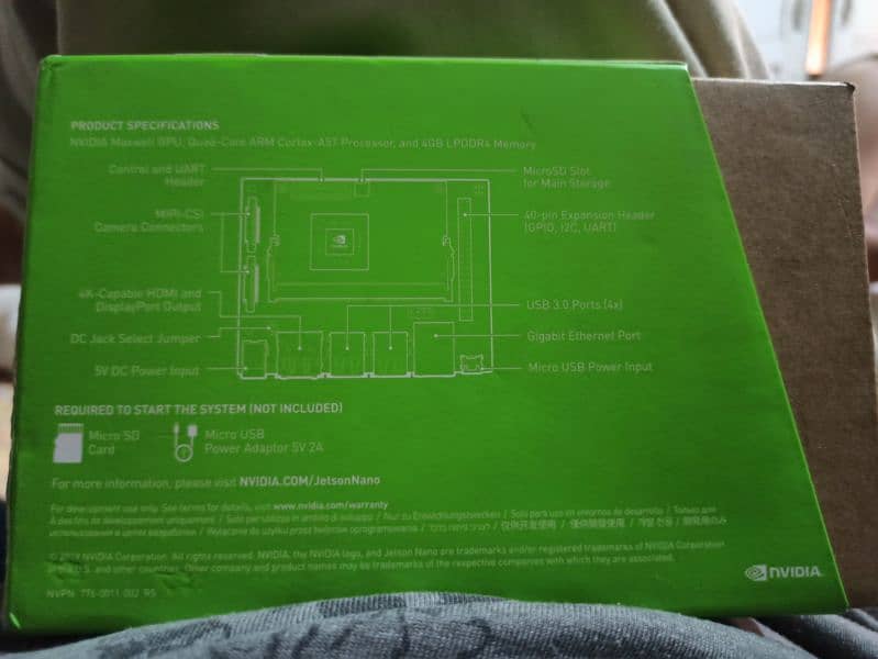 Nvidia Jetson Nano Developer Kit (4 GB with Camera) 1