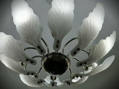Snow White Leaves Chandelier