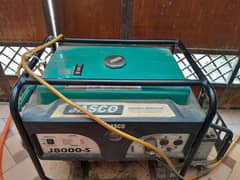 Jasco Generator model J8000S, 8 KVA Used in good condition