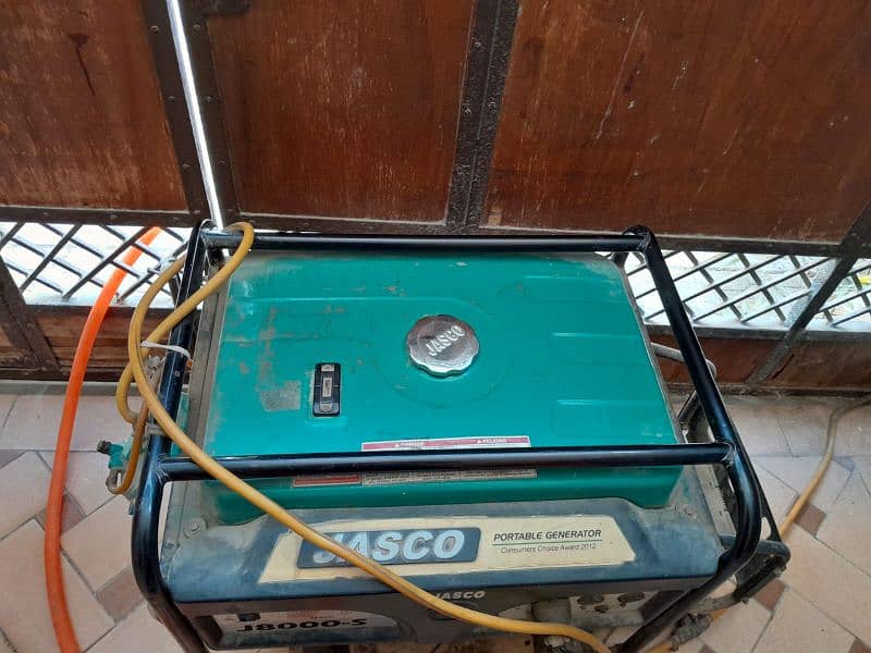 Jasco Generator model J8000S, 8 KVA Used in good condition 1