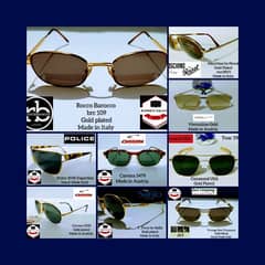 Gold Plated Carrera Persol Ratti Police Versace Ray Ban Dior Hilton