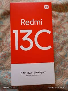 redmi 13c 6.128in warnti pta proved all ok good condition10by 10