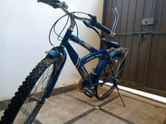 Mountain bike with gears