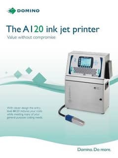 Domino A120 inkjet printer