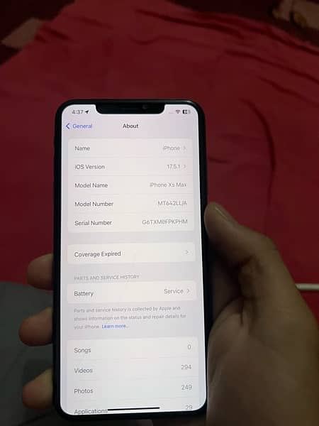 iPhone XS Max | 512 gb | 79 battery health | PTA Non approved | 8