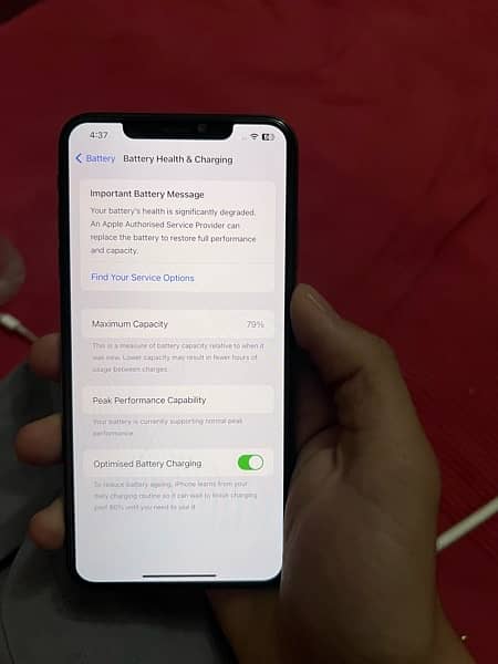 iPhone XS Max | 512 gb | 79 battery health | PTA Non approved | 10