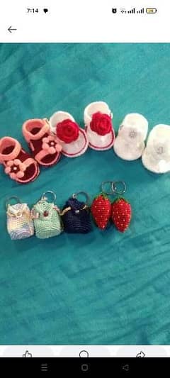 hand made crochet sandle