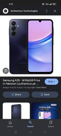 Samsung A25 5g 8gb 256gb