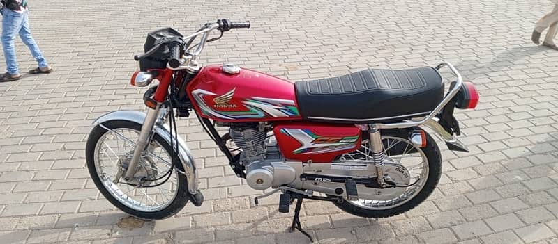 HONDA CG125 2023 KARACHI NUMBER 0