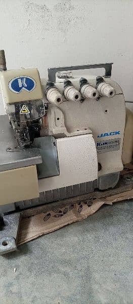 Jack overlock sewing machine 1