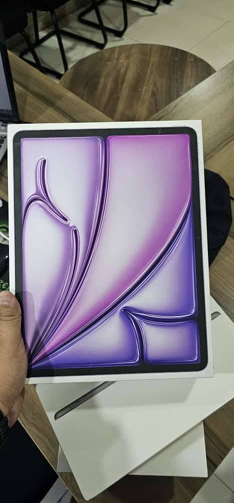 Apple iPad Air 7th Gen 11" M3 Chip WIFI PURPLE 256GB Box Packed 0