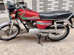 Honda CG 125 red color