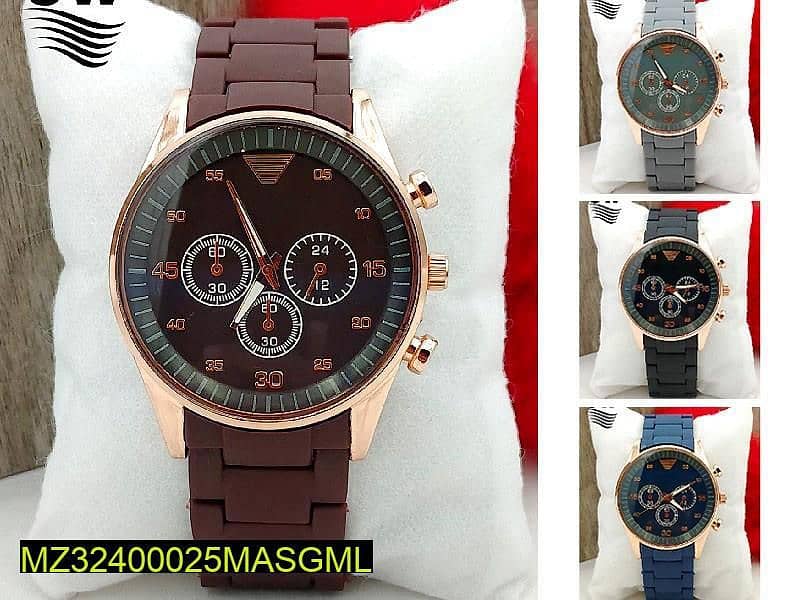 Men's Analog Watch with free delivery all over Pakistan 4