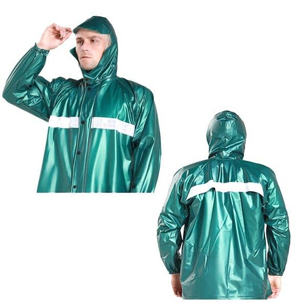 2 psc Rain suits|Rain coat+Trousers|PVC rabber staff barsattti (Free D 4