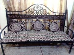 5 seater iron sofa set