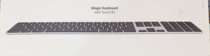 Apple Majic Keyboard With Numeric Pad & Touch ID (Space grey)