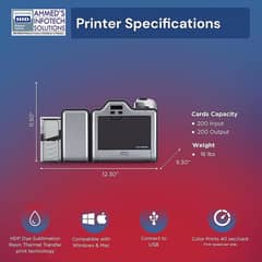 Pvc Card printer RFID ,hioco card mifare card 13.56MHz card printer