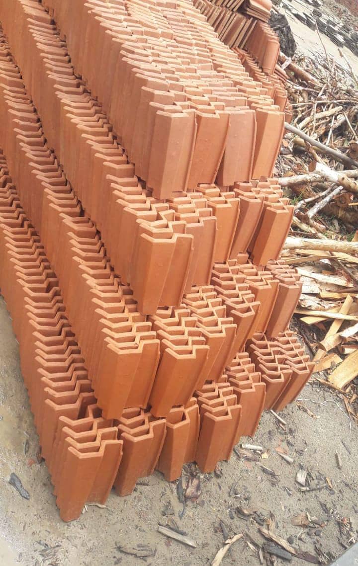 Clay tile/stone tiles/Terracotta Tiles/Khaprail Tiles,Clay/Roof Khapr 8