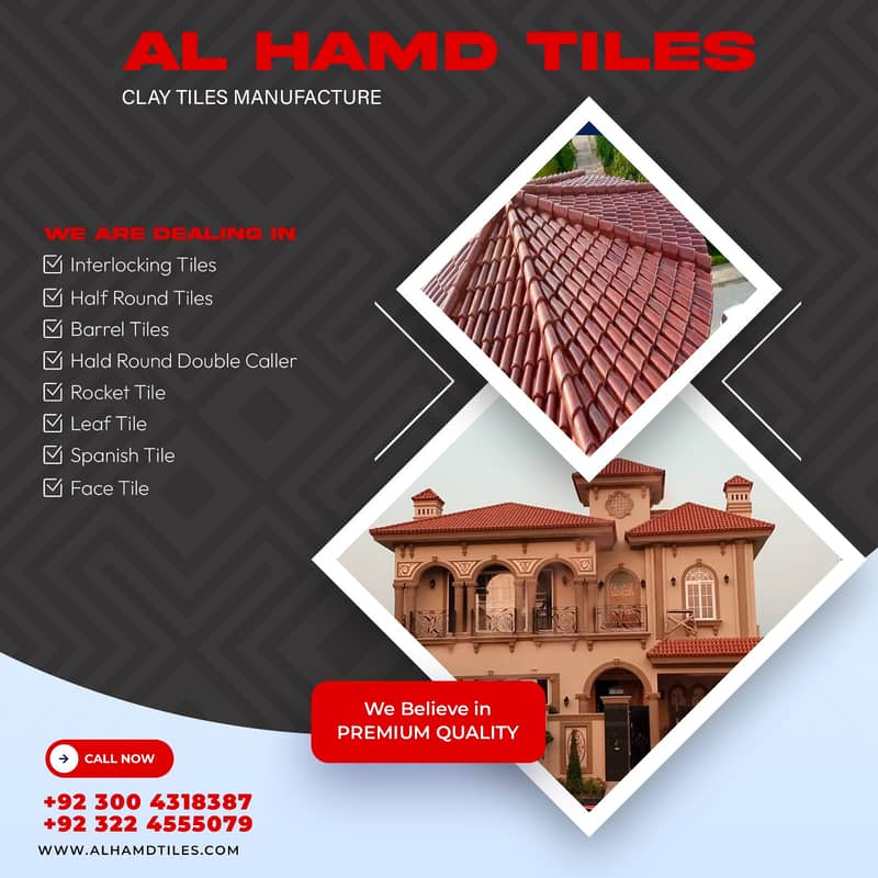 Clay tile/stone tiles/Terracotta Tiles/Khaprail Tiles,Clay/Roof Khapr 11