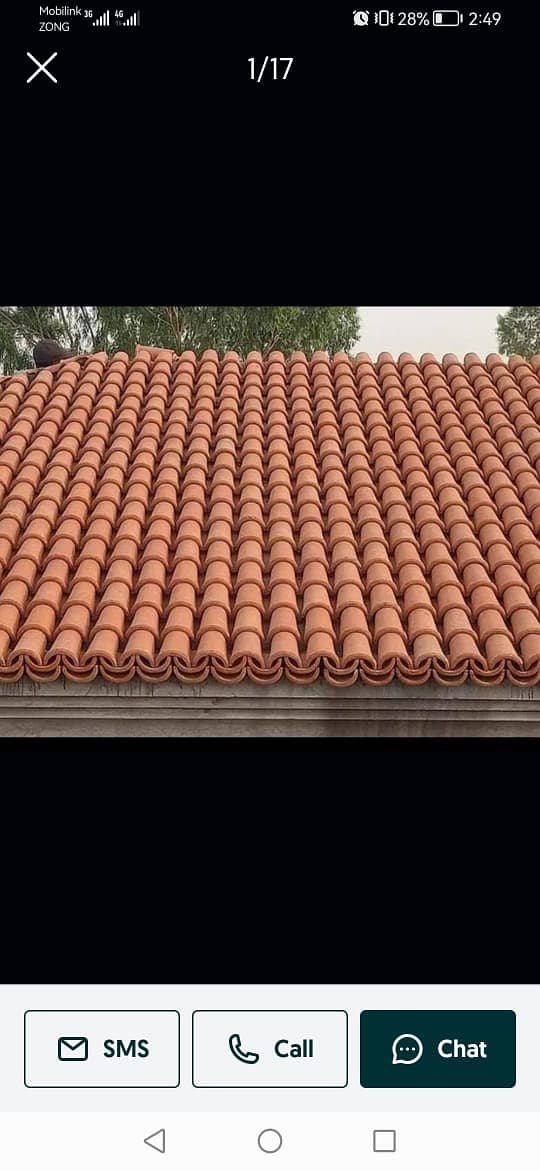 Clay tile/stone tiles/Terracotta Tiles/Khaprail Tiles,Clay/Roof Khapr 12