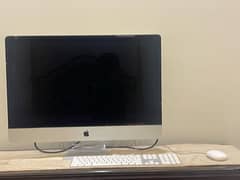 IMAC 27 inch 2015 slim with apple keyboard and mouse