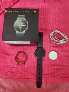 Huawei watch GT2 pro with box complete accessories like new 10/10.