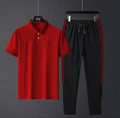 STYLISH POLO T-SHIRT & TROUSER FOR MEN | 2 pc Tracksuit for men