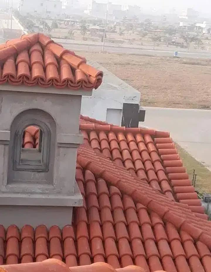 Clay tile/stone tiles/Terracotta Tiles/Khaprail Tiles,Clay/Roof Khapr 4