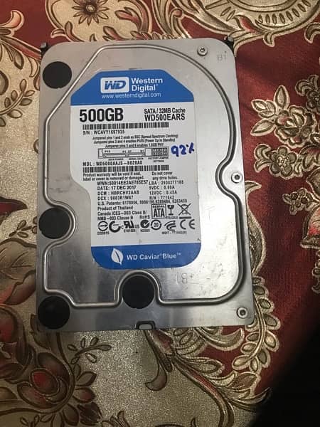 500 GB Hard Disk 0