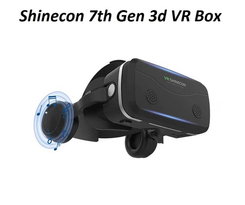 Shinecon 6th Gen / 7th Generation 3D VR Videos Glasses Box Headphones 1