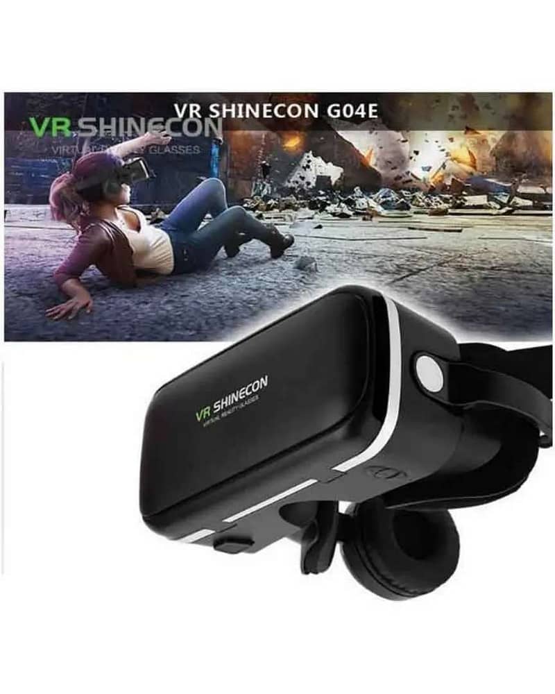 Shinecon 6th Gen / 7th Generation 3D VR Videos Glasses Box Headphones 9