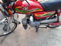 Rod prince bike modl 2023 fresh condition  nmbr lga howa h all punjab