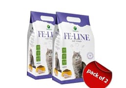 Feline Cat Food 1.2 Kg Pack of 2