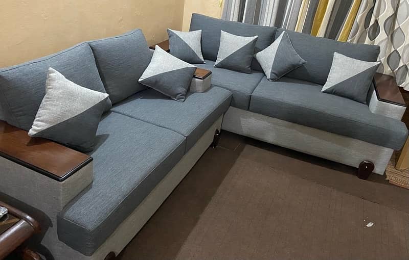 modern 7 seater sofa set imported jute fabric and molty foam seating 2