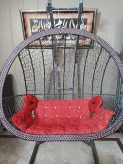 Double seater swing chair