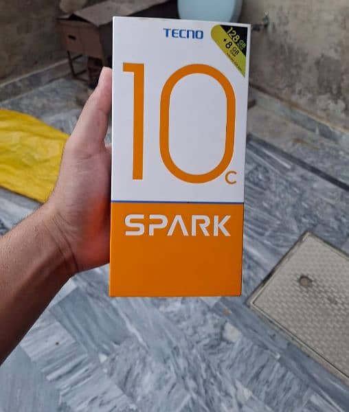 Techno Spark 10 C  8,128  box and charger With two months warranty 6