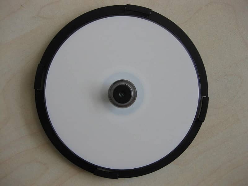 White Hub Inkjet Printable MINI DVDR 8cm Disk 0