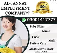 House maids , Patient care , Couple , Chinese Cook , Nurse available