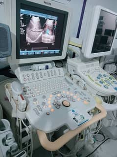 Philips Color Doppler Ultrasound Machine available with 4 probes