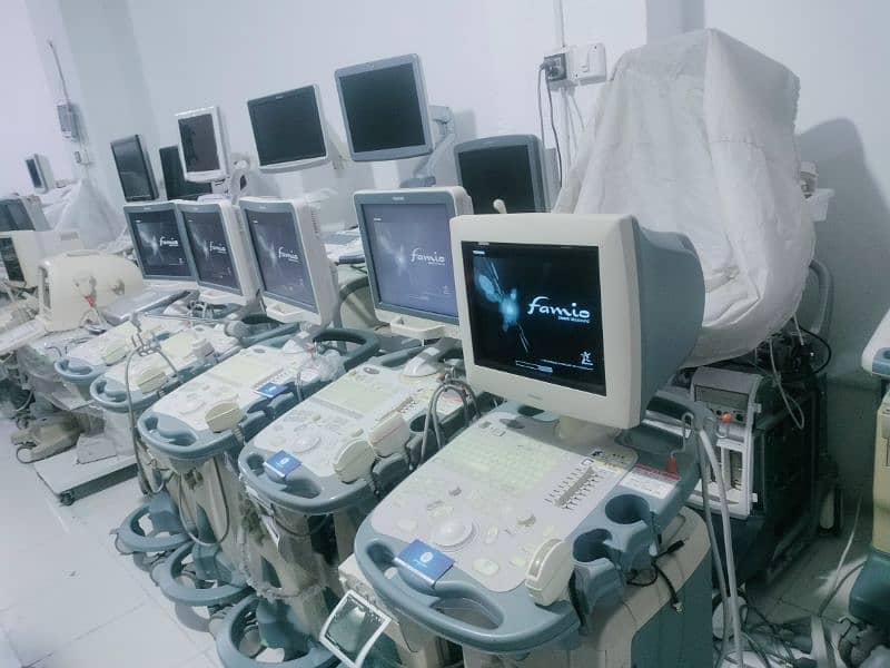 Ultrasound Machine Toshiba Japan Femio 8 Start from price mentioned 14