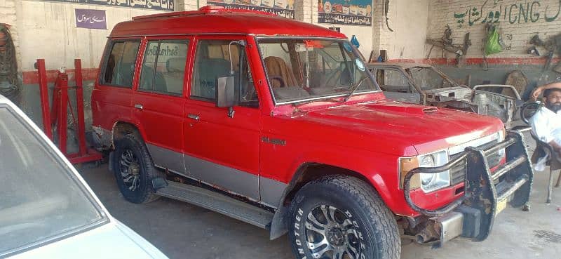 Mitsubishi Pajero 1989 3s engine perol exchange possible 2